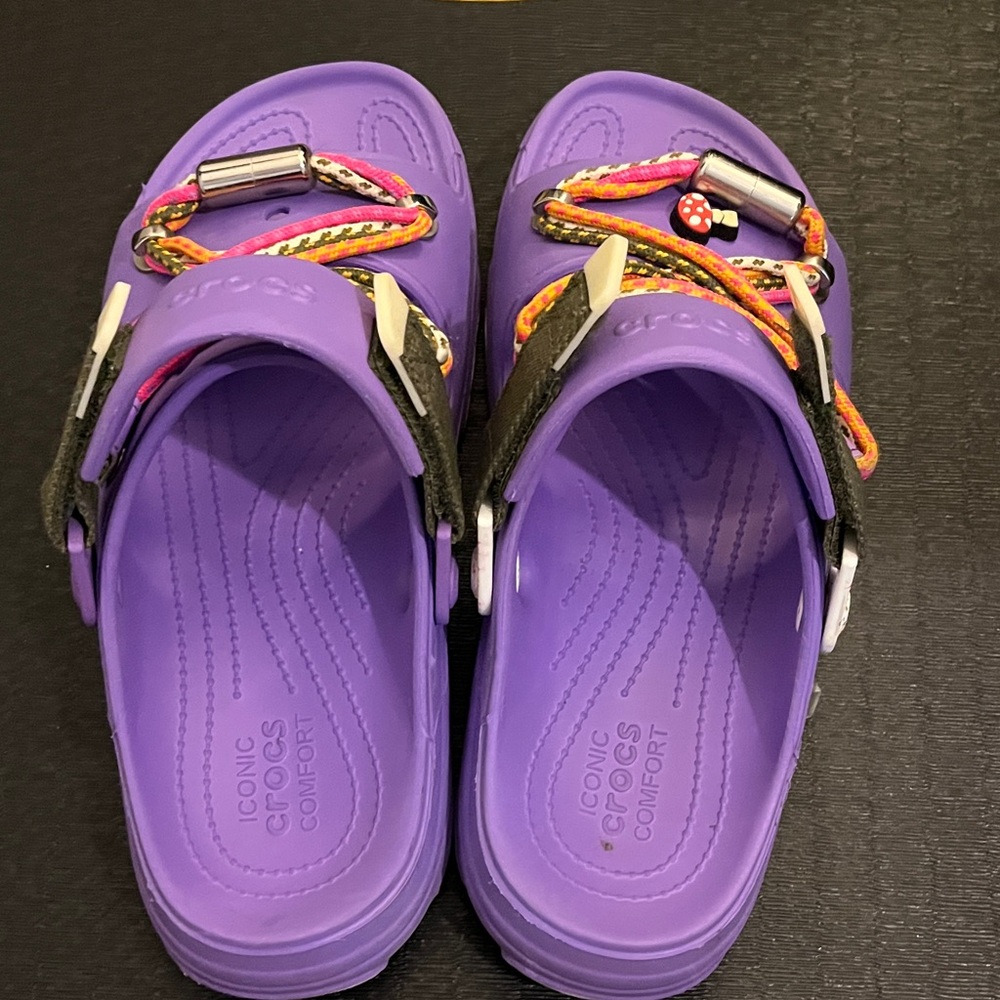 Crocs Adult Purple Sandals